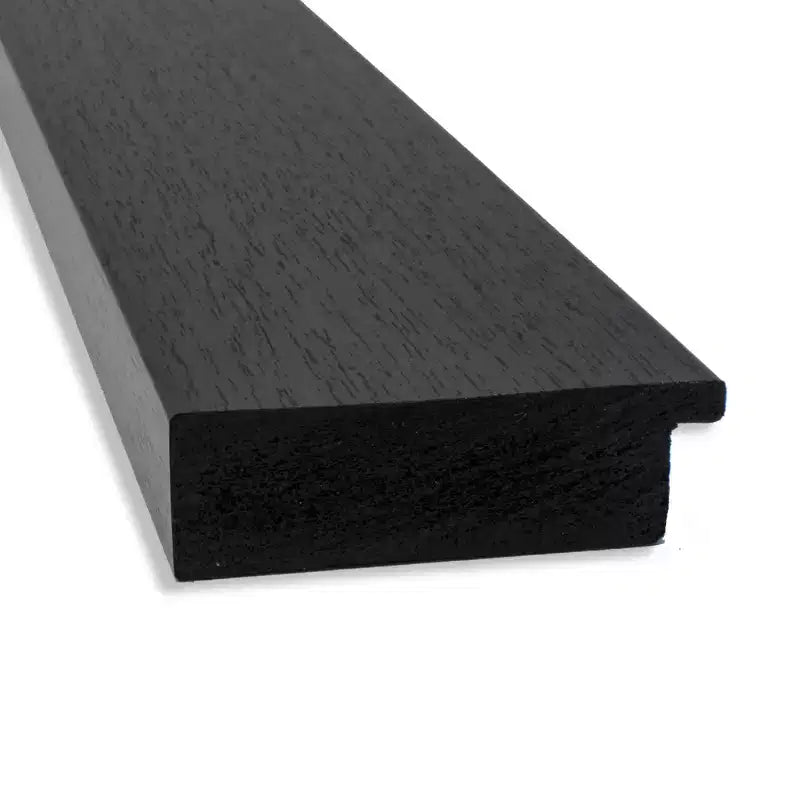 Specchio da parete 86x71 cm, cornice marrone espresso con sottili venature del legno