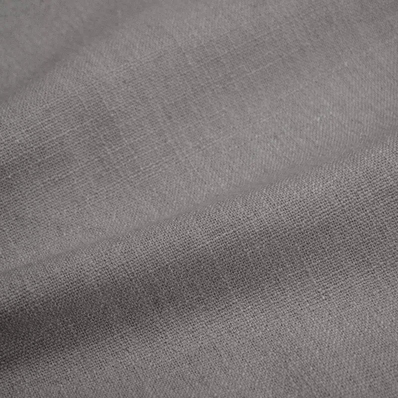 Poltroncina Accento in Lino con Seduta e Schienale Imbottiti, Struttura in Legno Massello di Pino