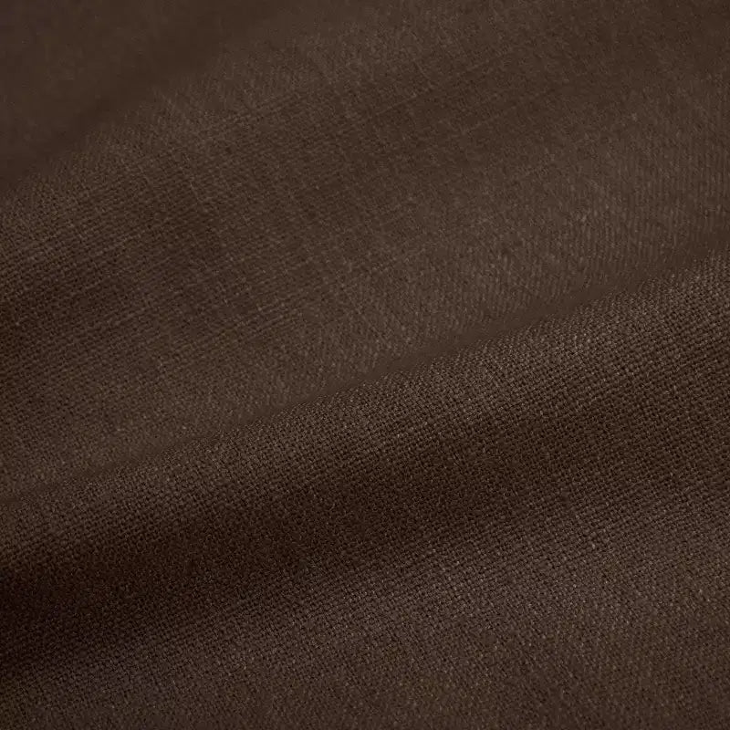 Poltroncina Accento in Lino con Seduta e Schienale Imbottiti, Struttura in Legno Massello di Pino
