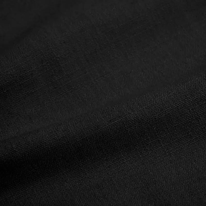 Poltroncina Accento in Lino con Seduta e Schienale Imbottiti, Struttura in Legno Massello di Pino