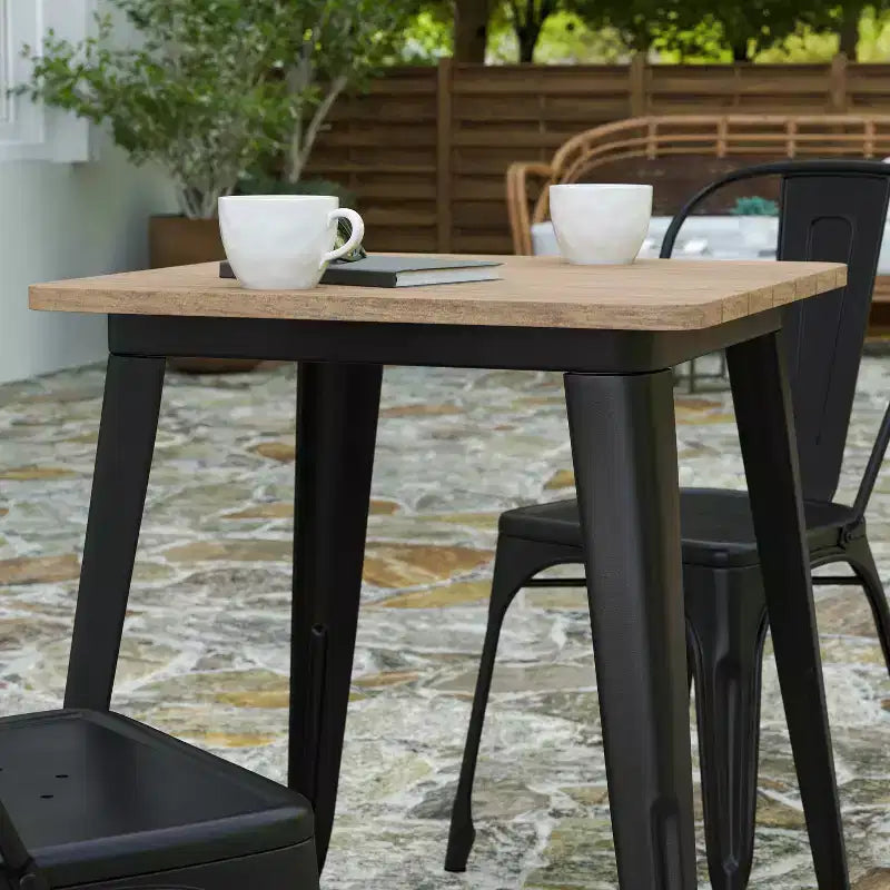 Consolle a 3 ripiani con presa di corrente integrata (2 CA + 2 USB), 2 ripiani portaoggetti