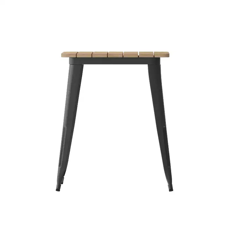 Consolle a 3 ripiani con presa di corrente integrata (2 CA + 2 USB), 2 ripiani portaoggetti