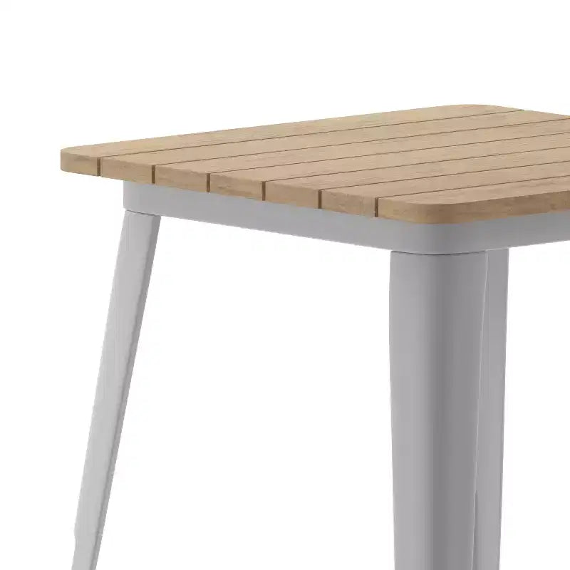 Consolle a 3 ripiani con presa di corrente integrata (2 CA + 2 USB), 2 ripiani portaoggetti