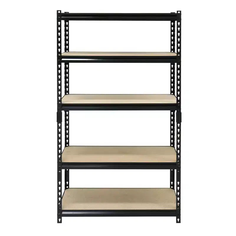 Scaffale multiuso in acciaio a 5 ripiani, 30"x60", portata 1360 kg, per interni/esterni