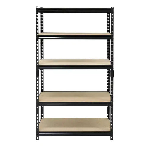 Scaffale multiuso in acciaio a 5 ripiani, 30"x60", portata 1360 kg, per interni/esterni